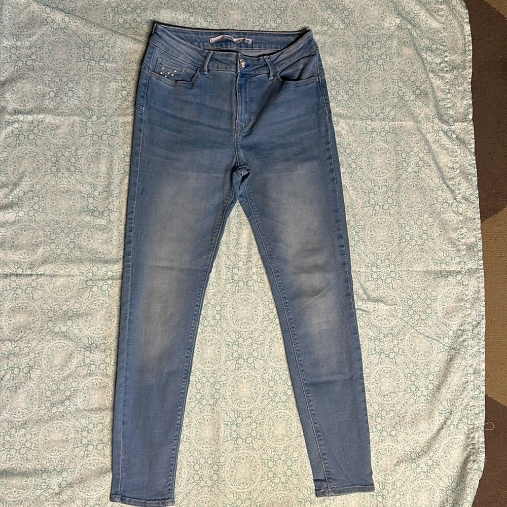 Tiffosi High Rise Blue Jeans - Push Up